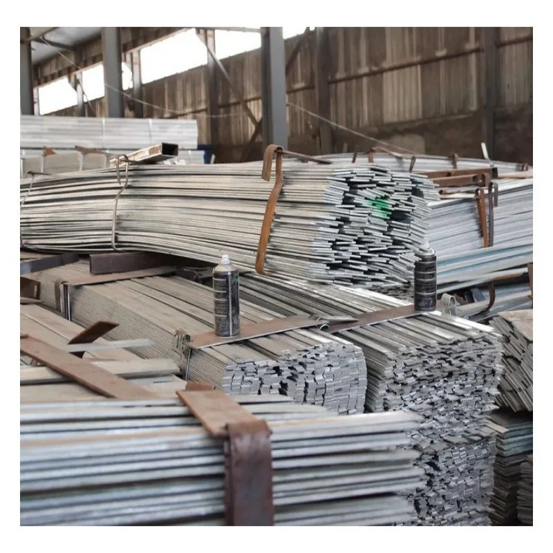 Hot Selling Top Quality Durable Using Strip Steel Slitting Billet Hot-Rolling Galvanized Flat Bar Sheets Steel Construction Material