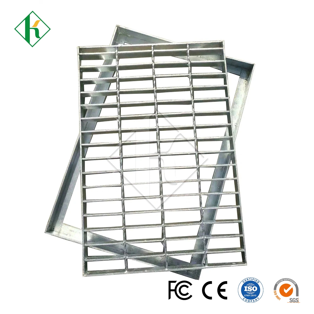 Kaiheng Steel Grating Supplier Trench Cover Grating China Standard Trench Drain Grates