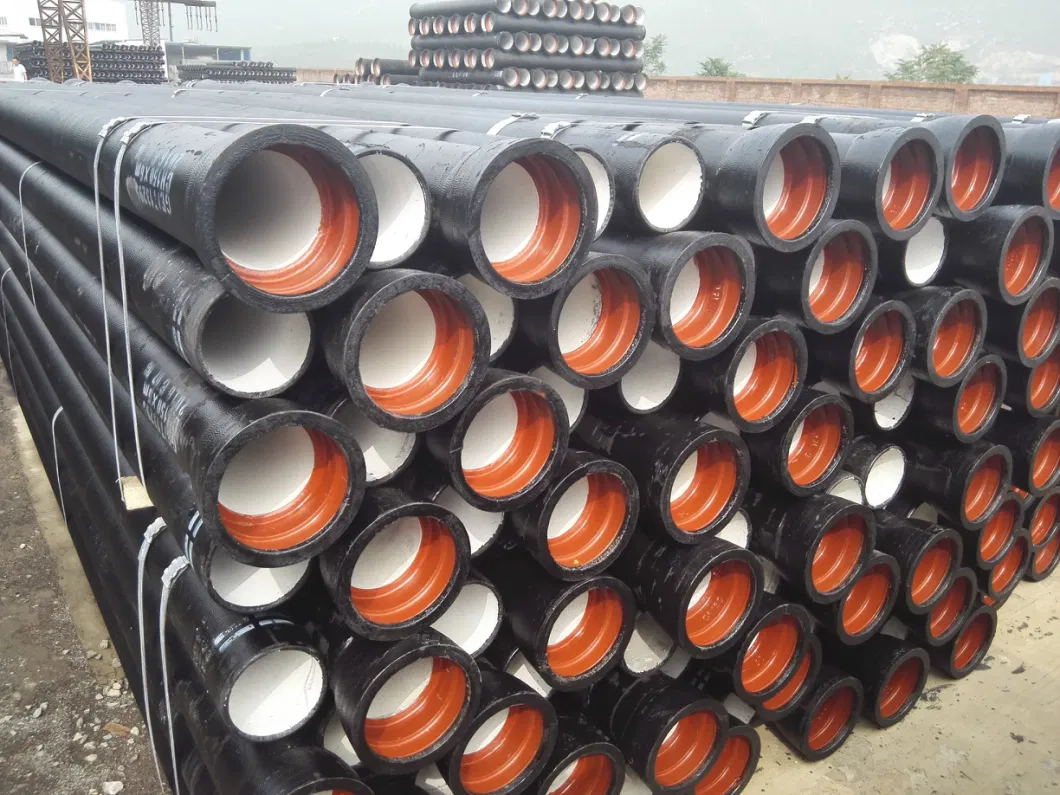 Foundry Supply Different Size Cast Ductile Iron Pipe Class K9 K7