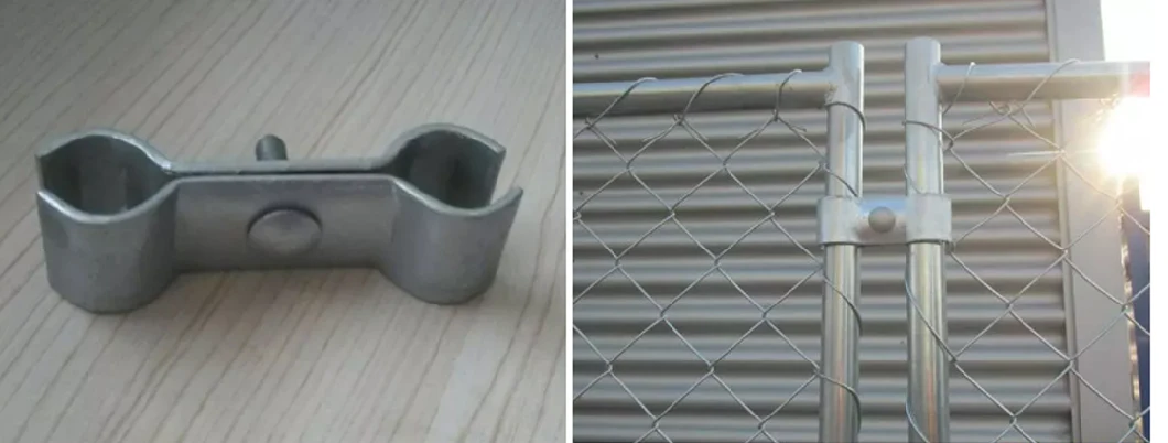 Steel 6X12 Portable Chain Link Temporary Fence Panel Galvanized Security Chain Link Temporary in America for Events