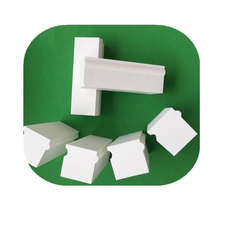 High Alumina Ceramic Wear-Resistant Lining Bricks for Ball Mills Produced by Zibo Win-Ceramic with Interlocking Grooves