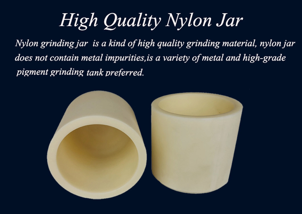 Laboratory Nylon Jar Ball Mill Grinding Tank for Planetary Ball Mill