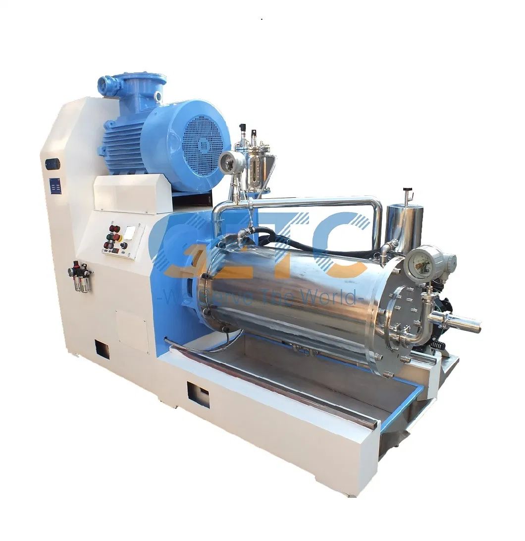 High Efficiency Low Noise Super Fineness Horizontal Pin Type Bead Mill