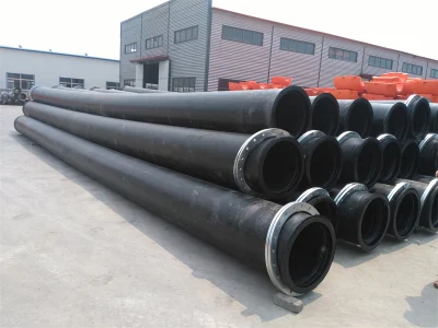 DN400 High Quantity Factory Manufacture HDPE Pipe Floating Hose for Marine Dredging