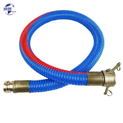 Chemical Resistance Flexible PVC Stainless Steel Composite Oil Fuel Delivery Hose