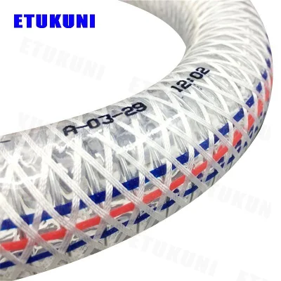  Aging and Acid and Alkali-Resistant China Made Stainless Steel Wire Polyester Reinforced PVC Vacuum Hose Pipe for Water Oil Powder Suction Discharge Conveying