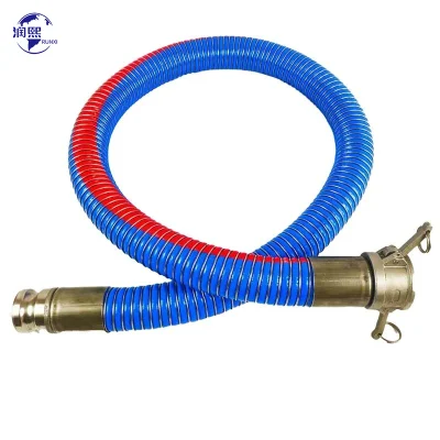  Tanker Suction Discharge PVC Steel Composite Flexible Tube Hose for Oil Delivery