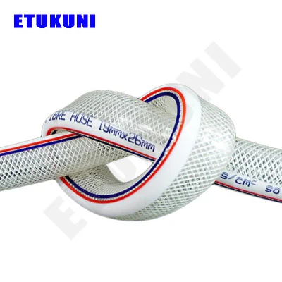 Pressure-Resistant Good Toughness Customize Color PVC High-Strength Polyester Fiber Reinforced Hose for Air, Water, Gas, Oil Equipment