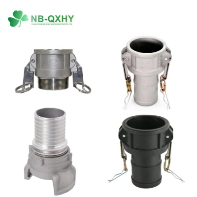 PP Connector Quick Camlock Female Stainless Steel Aluminum Coupling for Layflat Hose Pump Use