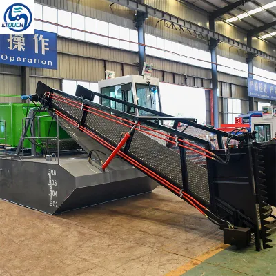 Brand New Designed Aquatic Water Hyacinth Weed Harvester Boat for Sale