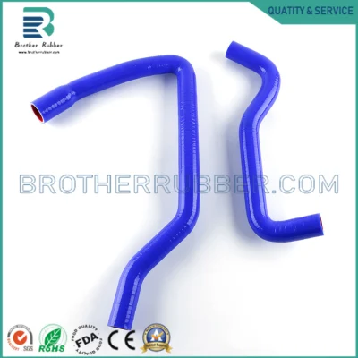 Custom Design Heat and Oil Resistant Flexible Silicone NBR Hose for Auto