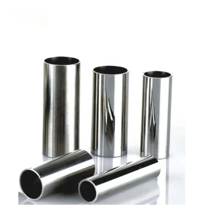 Factory Inox Production Line Hot Selling 201 301 304 316L 309S 317L 321 347 Stainless Steel Round Tubing for Making Building Machine