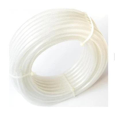 Clear Braided PVC Hose Flexible Braided Reinforced Vinyl Tubing