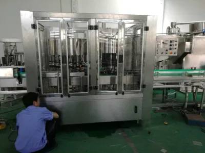 Peristaltic Pump Controlling Filling Sealing Labeling Capping Production Line