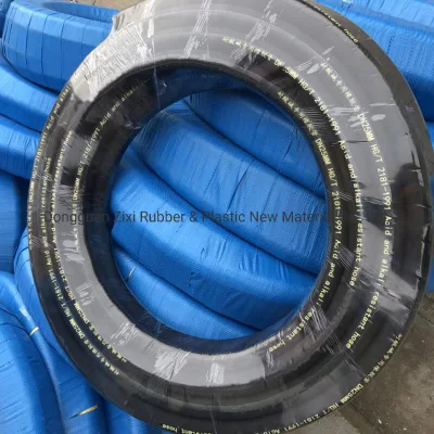 Industrial High Temp Portable Gas Line Oli Delivery Tank Rubber Hydraulic Hose