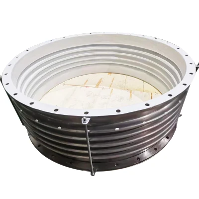 PTFE Lined Flexible Expansion Joint Axial Bellows Expansion Flexible Compensator for Pipe