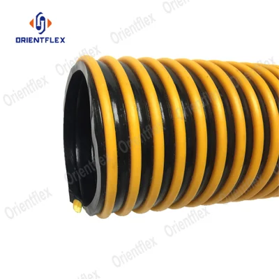 Mineral Sands Transmission Hose Wear Resistant PVC Sand Grit Suction Hose