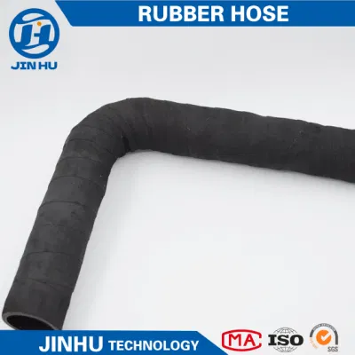 Jinhu Oil Cooler Hose NBR Rubber Tube Auto Racingmotorcycle 304 Stainless Steel Wire Braided High Pressure Hydraulic Pipe (OEM support)