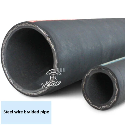 High Pressure Steel Wire Braided Rubber Hose Pipe for Oil Tanker Hoses