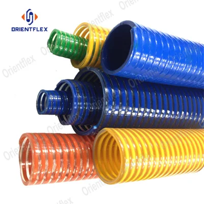  3 6 Inch Flexible PVC Trash Pump Suction Hose