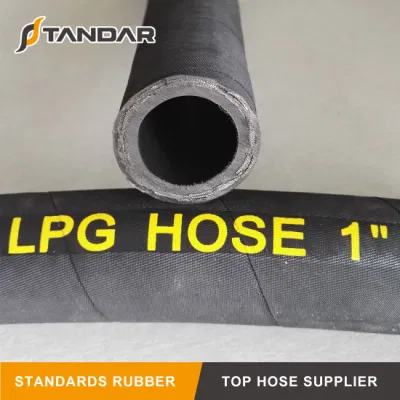 High Pressure Flexible Rubber Marine Coleman Propane Hydraulic LPG Gas Transfer Flex Hose