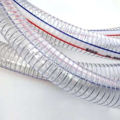 Anti Chemical Wire Reinforced Food Grade PVC Hose Suitable for Different Temperature