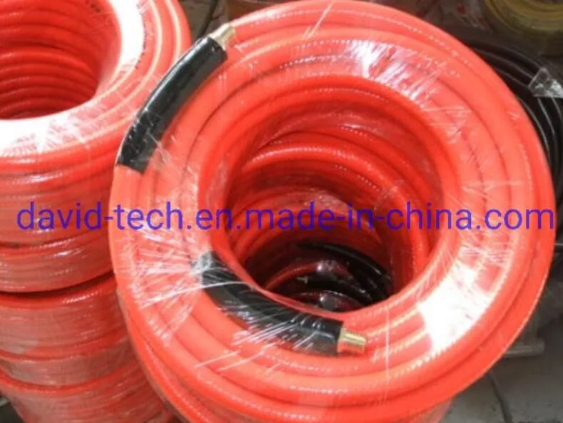 Plastic PVC Polyester Transparent Fiber Reinforced LPG Expandable Layflat Garden Air Gas Water Oil Delivery Suction Pipe Tube Hose