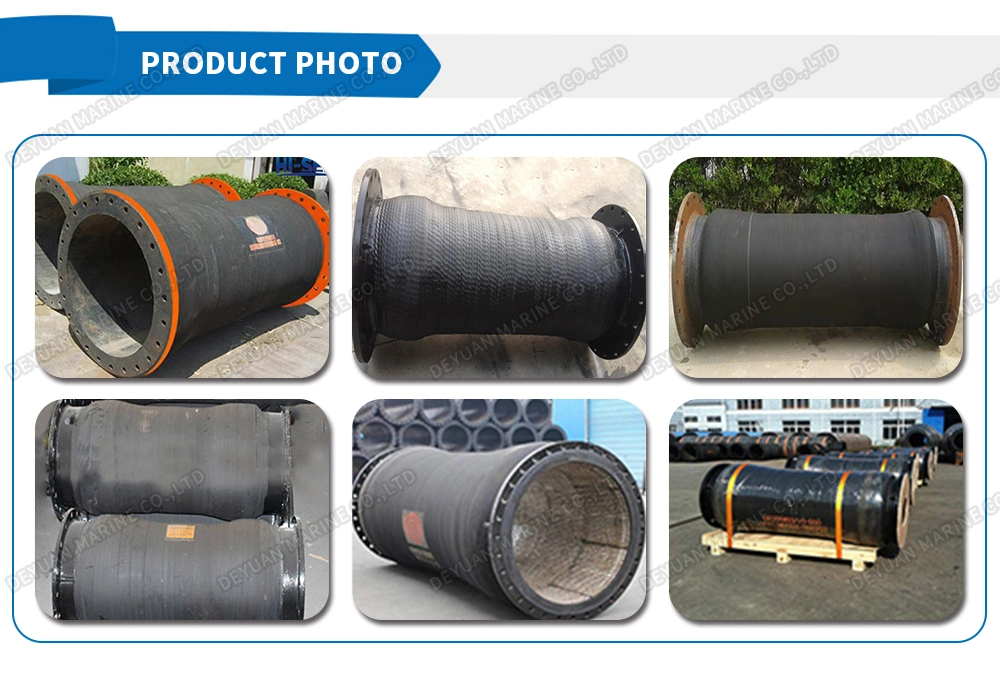 Dredge Discharge Hose with Steel Flange