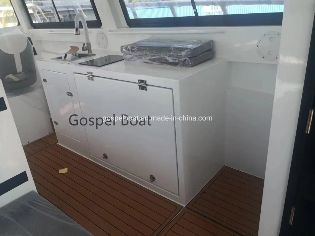 Ocean Boat for Sale Malaysia - 14m /46FT Aluminum Fishing Boat for Fishing and Family Boating Aluminium Fishing Vessel