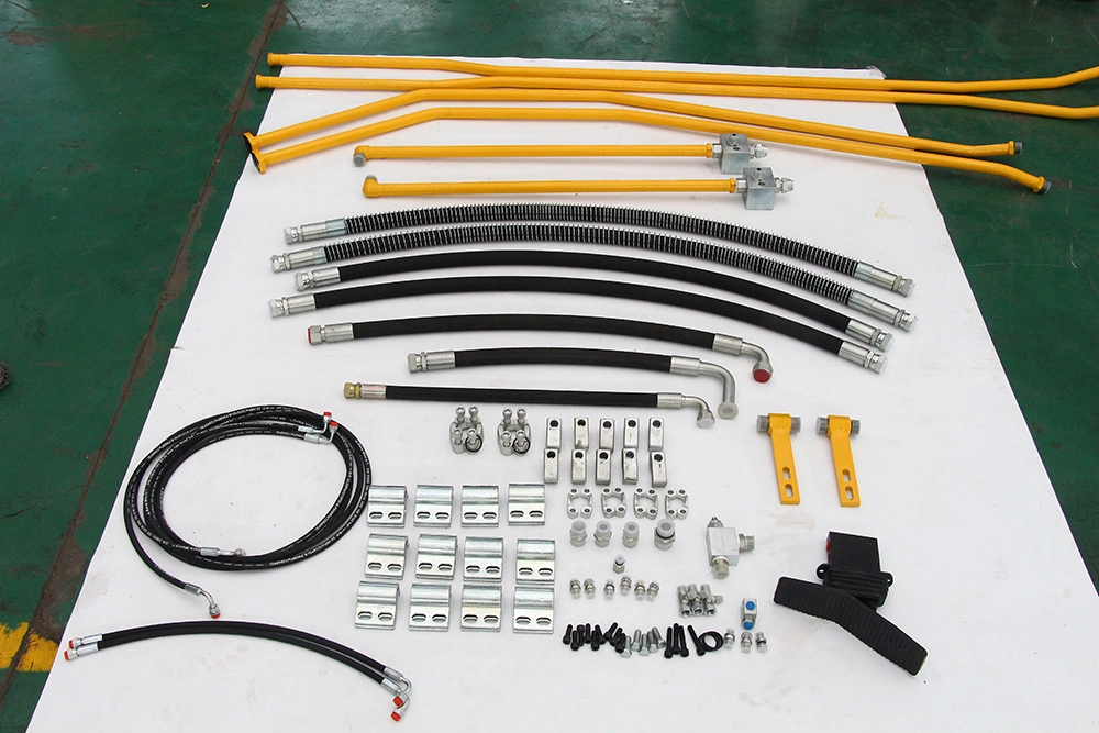 Excavator Assistant Breaker Pipes Line Hydraulic Hammer Installation Kit Oil Hose Piping Pipe Line