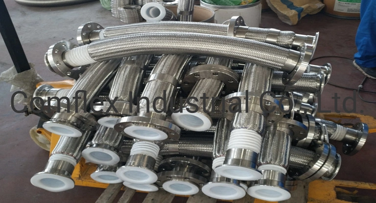 Oil Line Hose Stainless Steel Braided PTFE Brake Fuel Hose Pipe Oil Cooler Tubing Silver An4 An6 An8 An10 An12