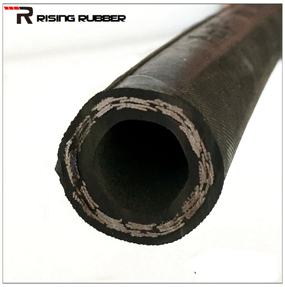 Oil Resistant Synthetic Wire Braid High Pressure Hydraulic Rubber Hose