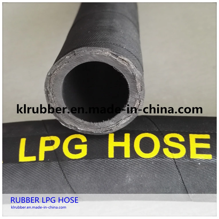 9*15mm Low Pressure Flexi Rubber Propane Tank Extension LPG Natural Gas Flex Hose
