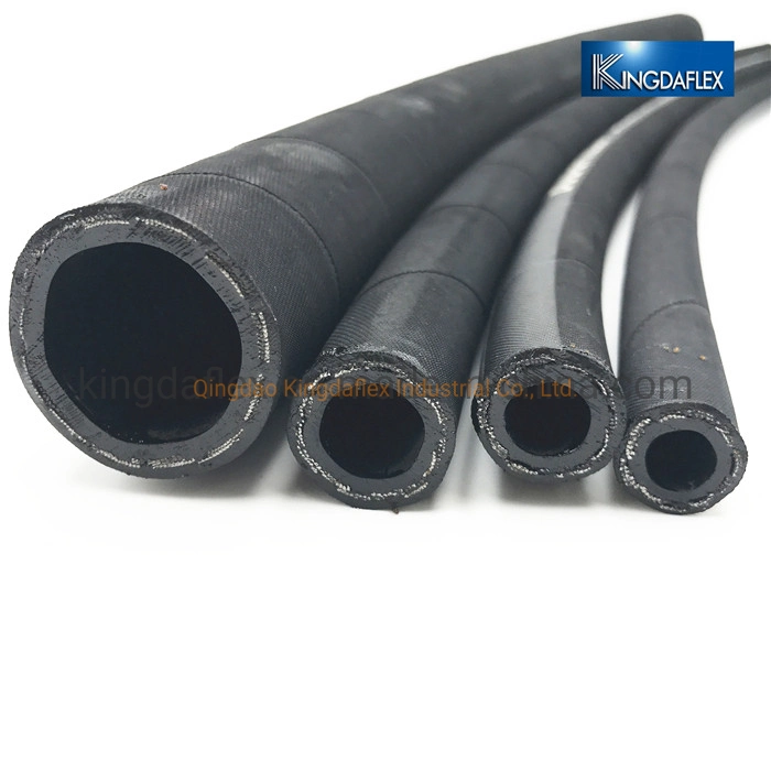 R1at/1sn/R2at/2sn Oil Resistant Flexible High Pressure Rubber Hydraulic Hose
