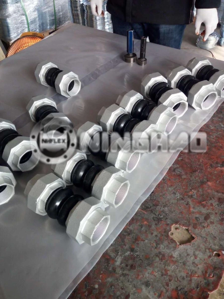 Screwed Double Sphere Flexible Rubber Expansion Joint