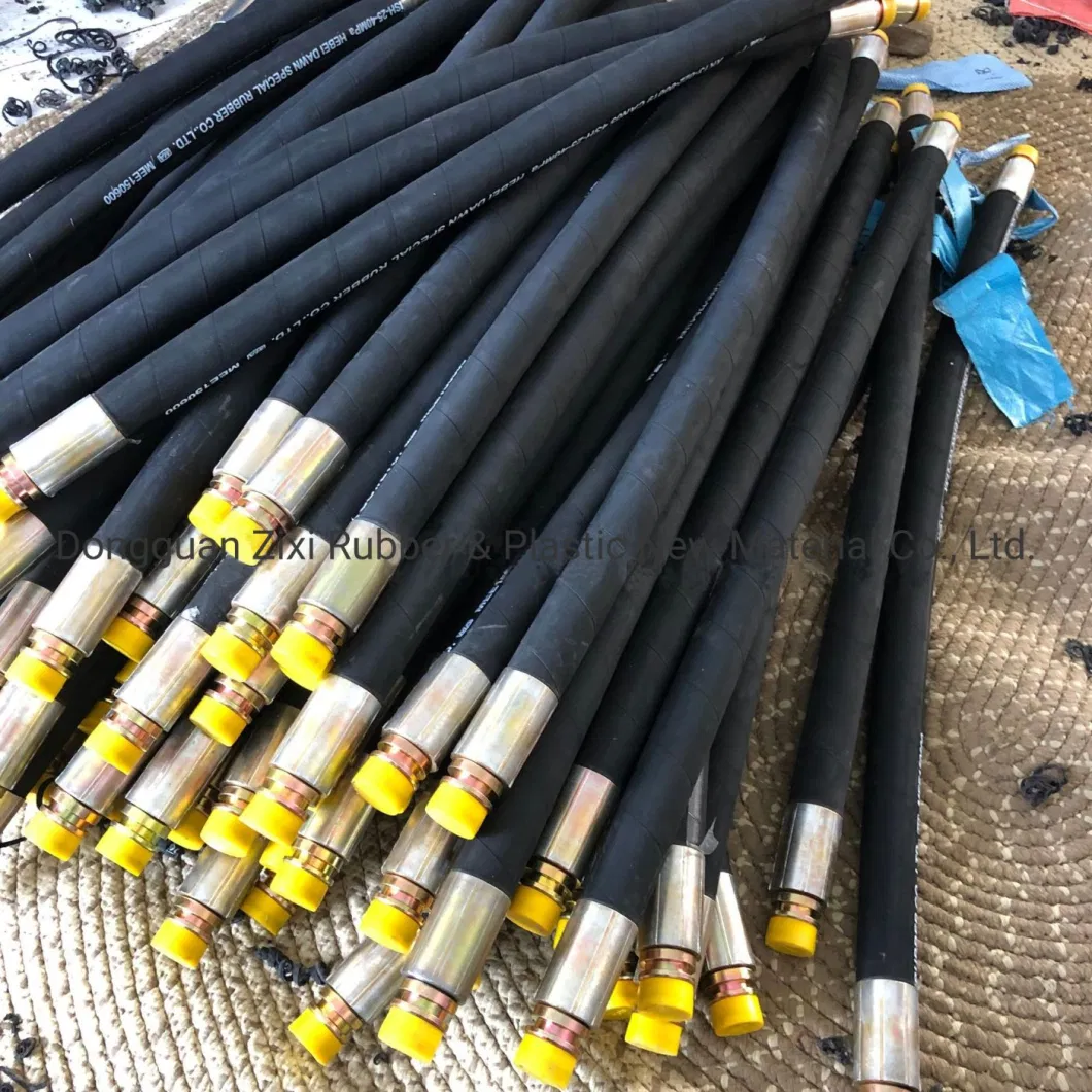 Industrial Braided Hydraulic Pressure Oil Resistant Vacuum Rubber Hydraulic Hose