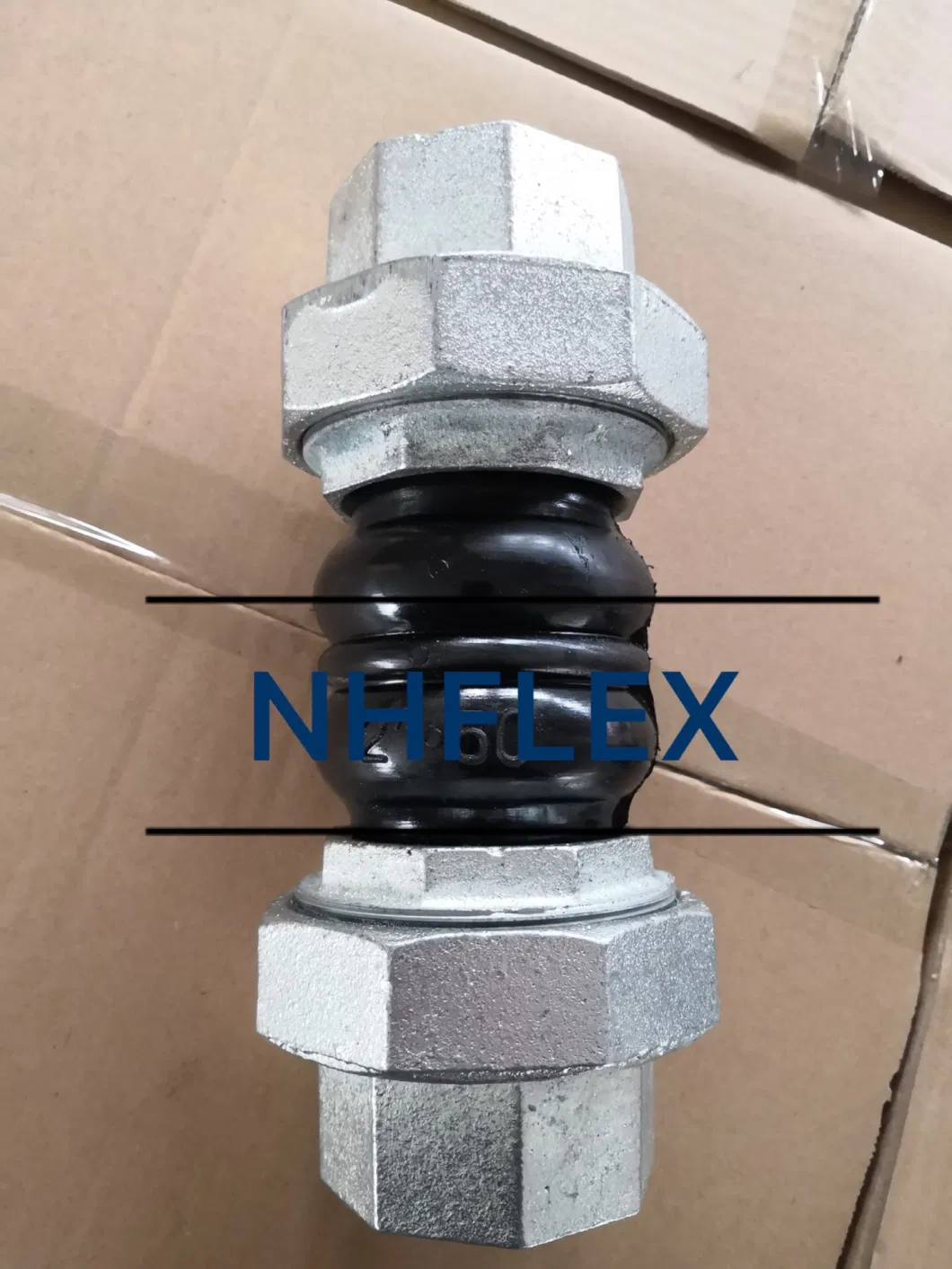 Screwed Double Sphere Flexible Rubber Expansion Joint
