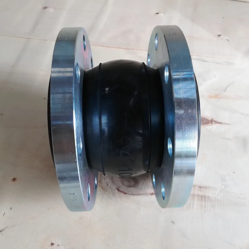 DN32-DN1800 Flanged Rubber Expansion Joint on Stock Bellow