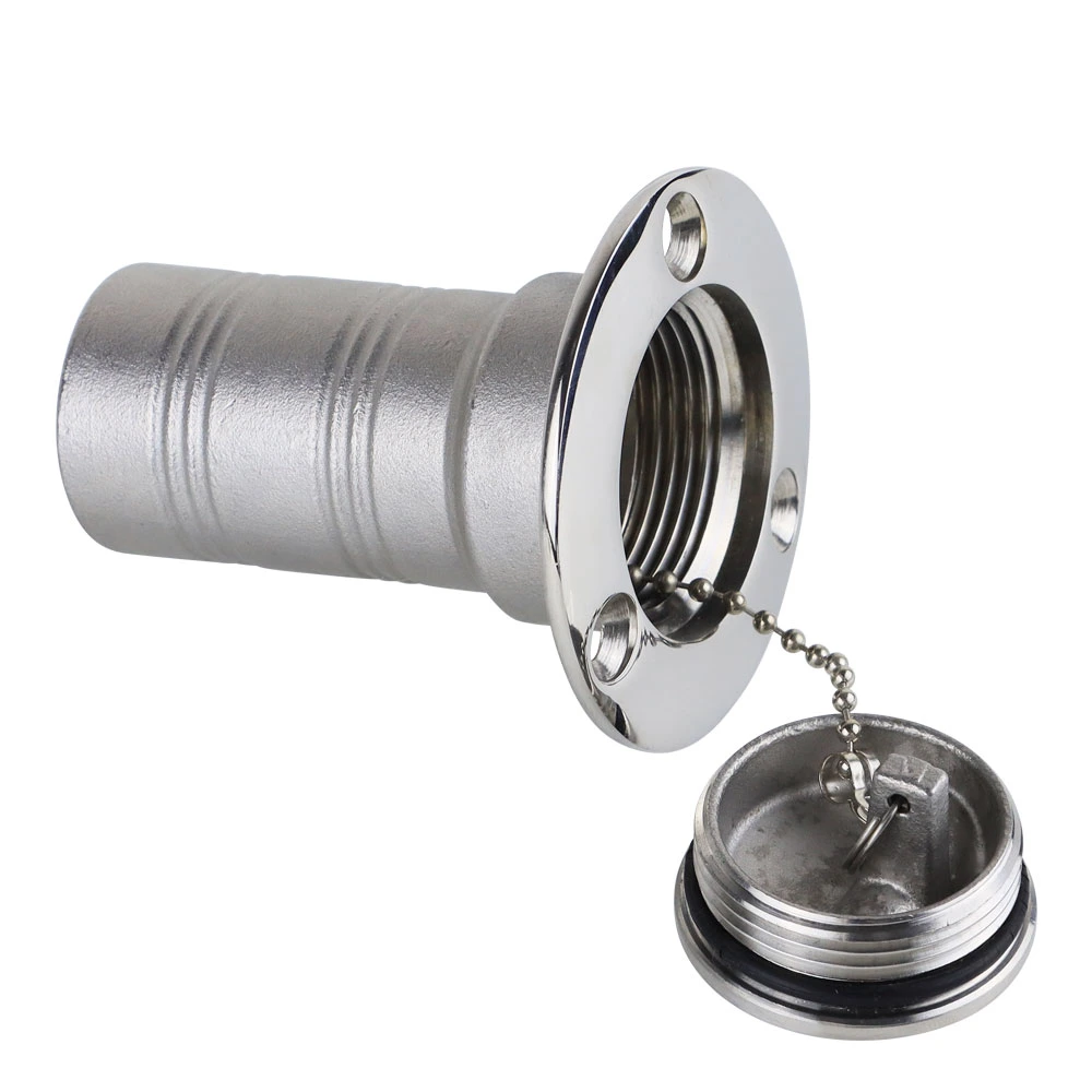 Marine Boat 1.5&quot; 38mm Fuel Boat Marine Stainless Steel 316 Deck Fill Filler Tank Cap