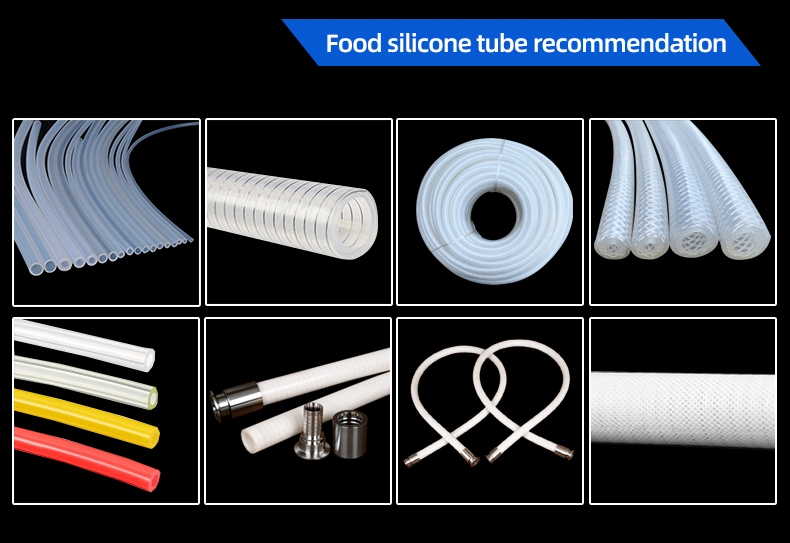 Factory High Temperature Oil Flexible FKM Inner Rubber Silicone Hose