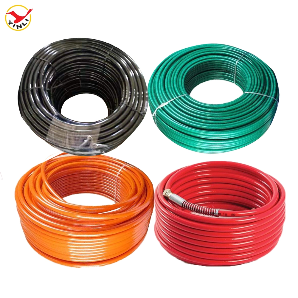 Oil Resistant Synthetic Fiber Braid High Pressure Plastic/Nylon R7 R8 Hose