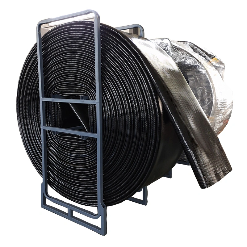 8inch 10inch 12inch Irrigation or Oil Heavy Duty Large Diameter Manure 20-200 Meters Irrigation TPU Lay Flat Hose for Shale Gas