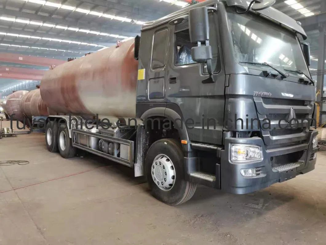 210HP Dongfeng 20000liter Used 10mt LPG Road Tanker with Flow Meter