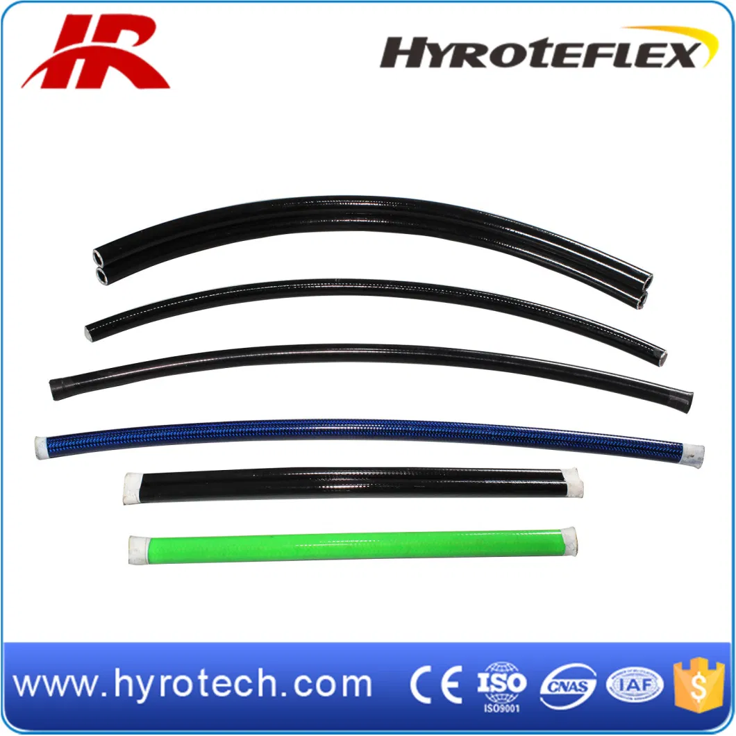 Flexible Oil Resistant Fiber Braided Thermoplastic Pipe SAE 100 R7/R8