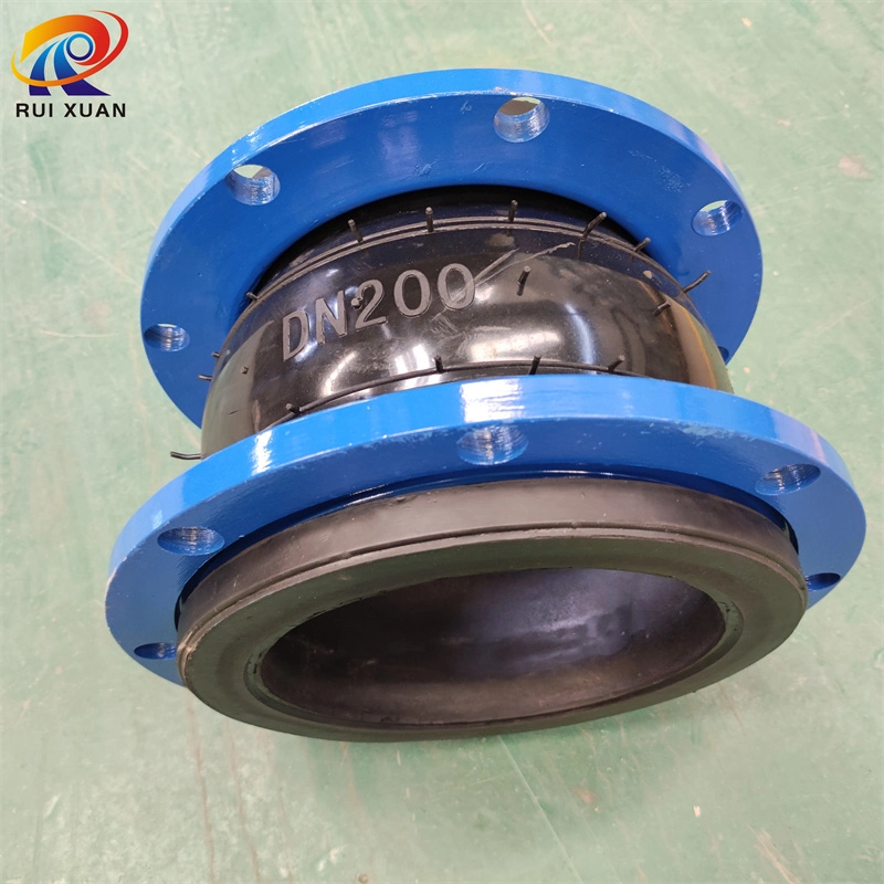 Single Ball Rubber Expansion Joint High Temperature Resistance Compensator