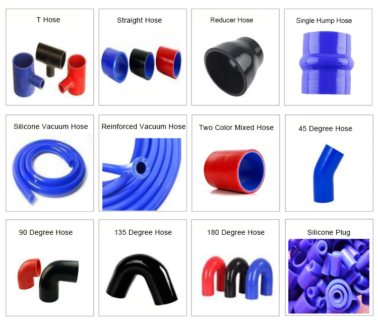 Elbow Hose Automotive Radiator Silicone Hose Automotive Oil Hoses Silicon Rubber Tubing Flexible