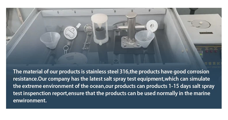 Stainless Steel 316 Thru Hull Exhaust Skin 24mm Tube Pipe Socket Hardware Diesel Heaters Exhaust Pipe