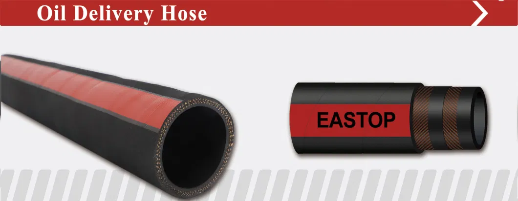 High Pressure Hydraulic Pressure Rubber Fuel Line Oil Deliveryhose