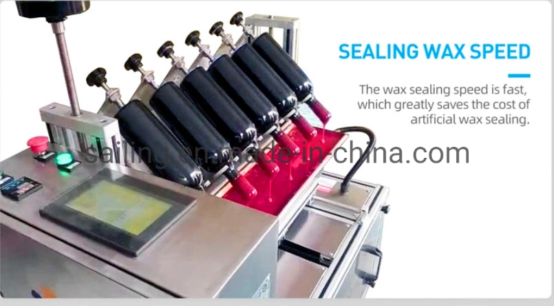 Whisky Bottle Dipping Sealing Waxing Machine