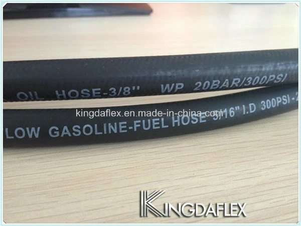 Soft Fuel Oil Resistant Fuel Dispenser Synthetic Rubber Gas Hose Pipe SAE100 R6